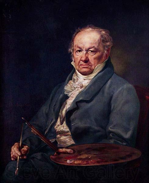 Vicente Lopez y Portana Portrat des Francisco de Goya Norge oil painting art